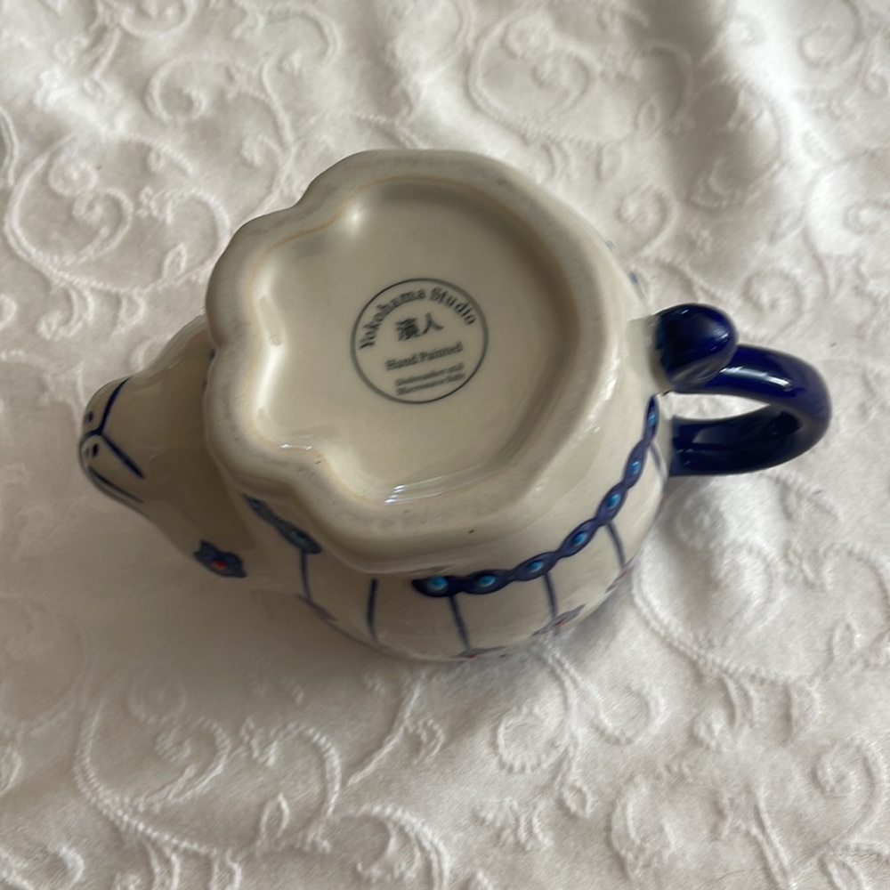 Highly collectible Hand painted bunny rabbit mug-‎ Yokohama Studio - Picture 7 of 8